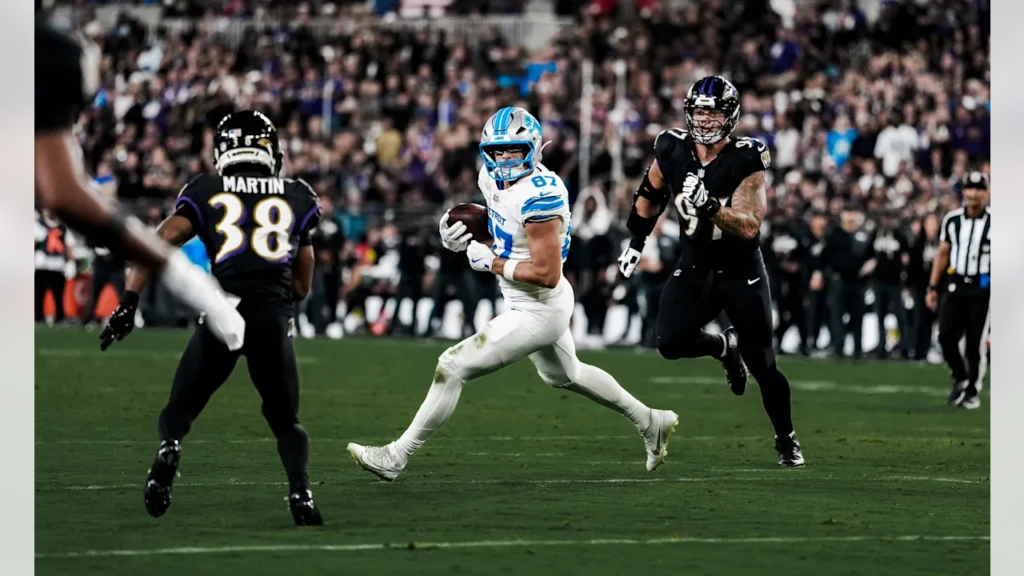 Detroit Lions Triumph Over Baltimore Ravens 38–30 in Monday Night Thriller