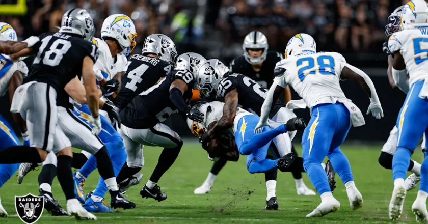 Chargers Outlast Raiders 20-9 in Week 2 AFC West Clash