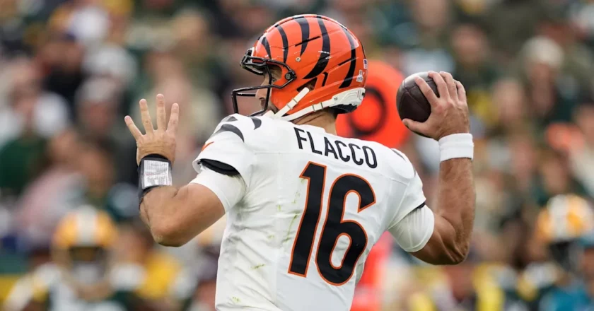 Flacco’s 2025 Season So Far: Early Struggles, Late Improvement After Joining Bengals