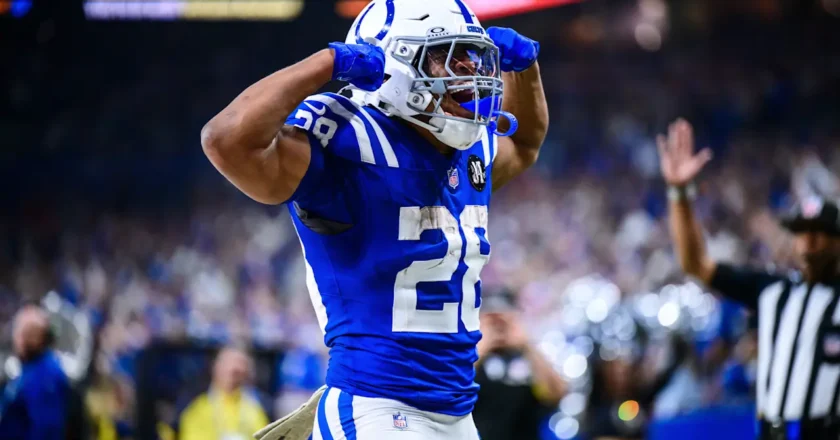 Jonathan Taylor Leads 2025 NFL Rushing Race: Top 10 Running Backs Through Week 8